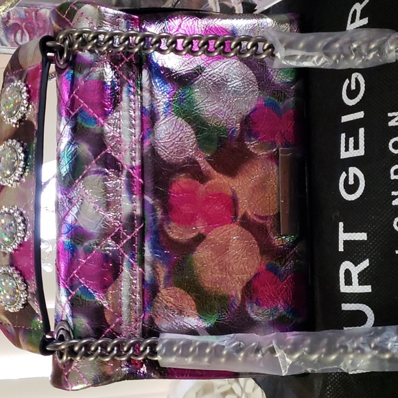 Kurt Geiger London Kensington Leather Bag - Picture 2 of 7